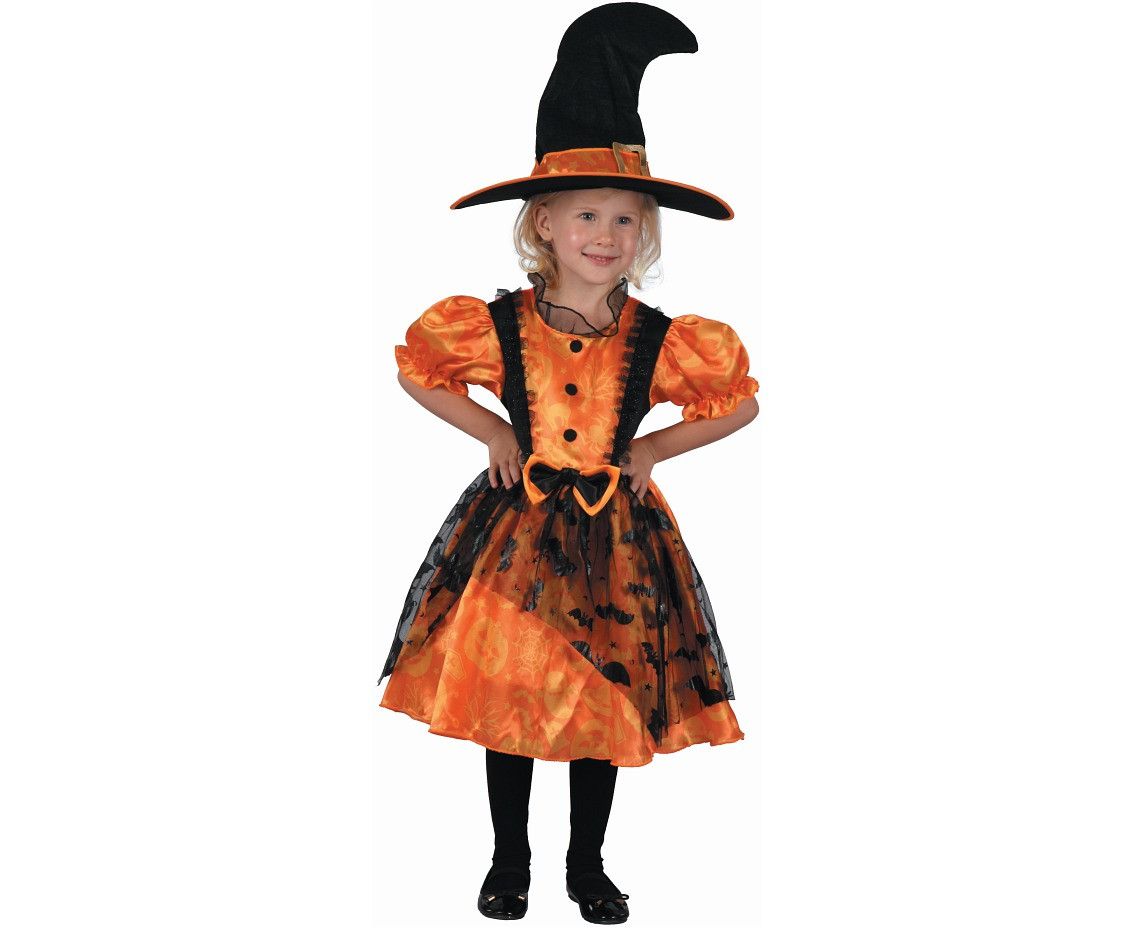 Role play-set for child Pumpkin Witch (dress, hat), size 92/104 cm